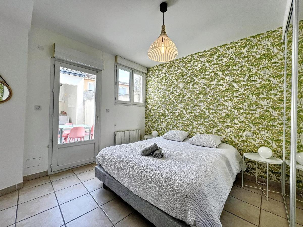 Appart T3 Le Patio - Avec Terrasse Boujan-sur-Libron Экстерьер фото